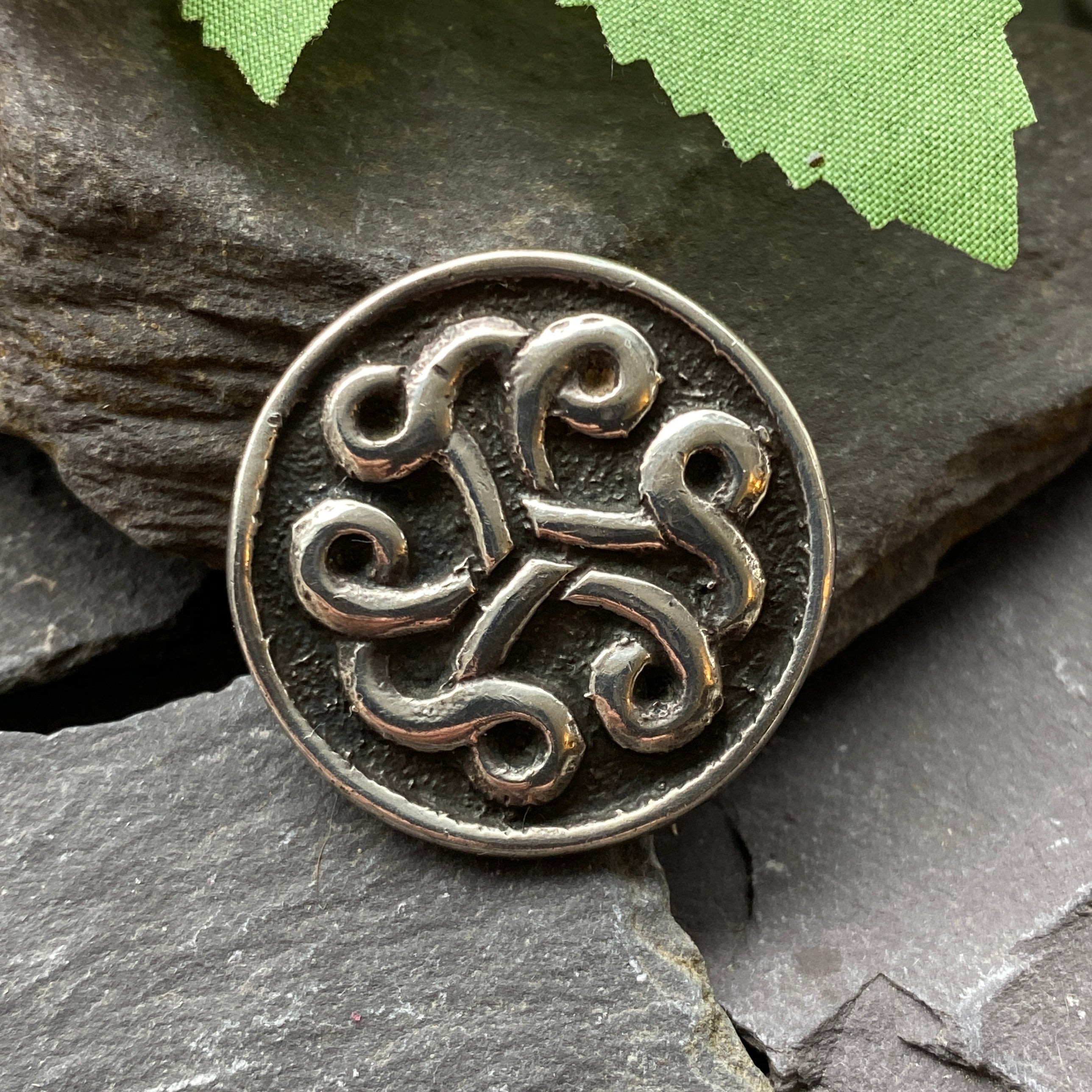 Hamish Dawson Bowman Celtic Silver Brooch.