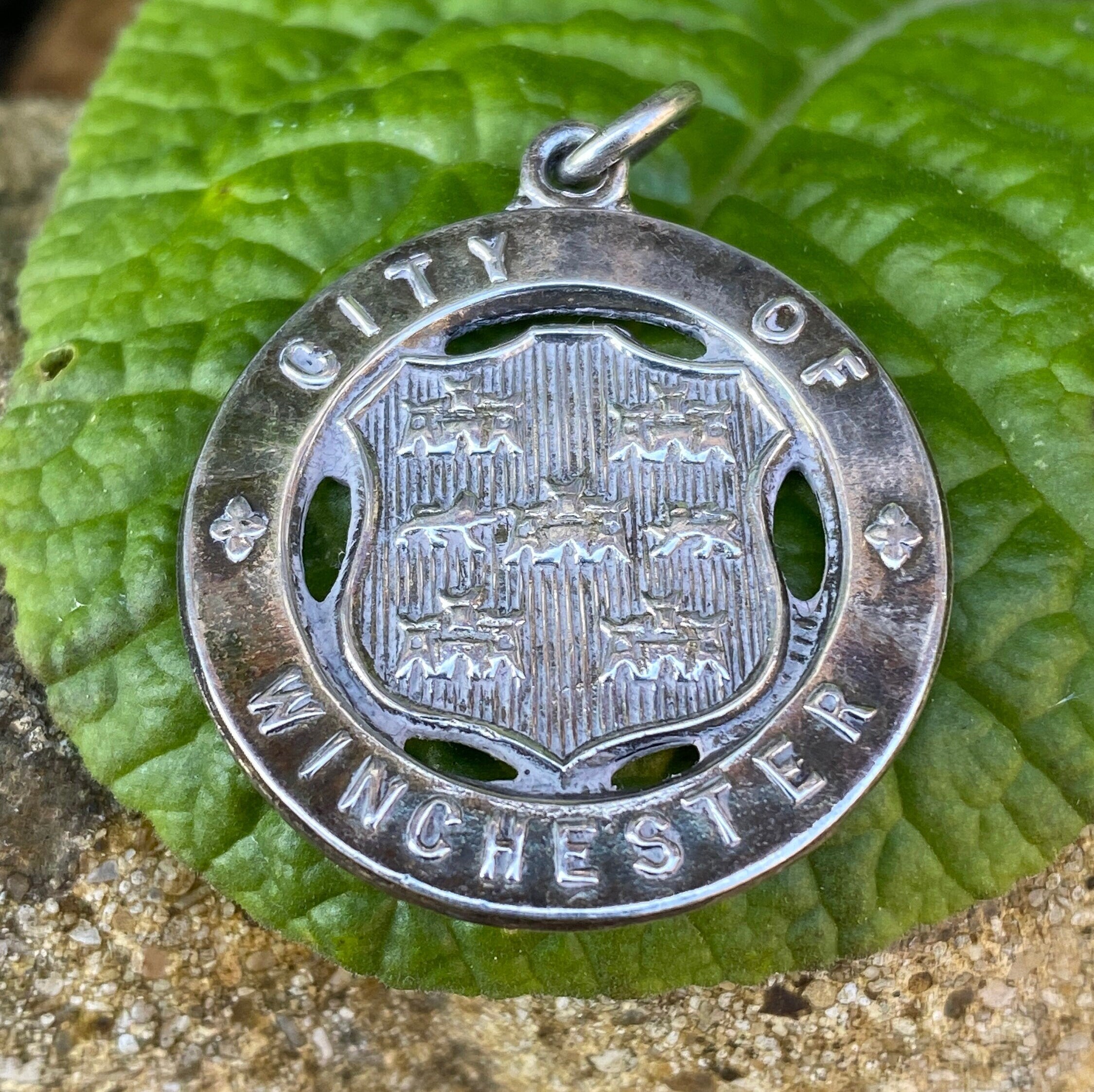 Silver Medal/Fob/Pendant For City Of Winchester